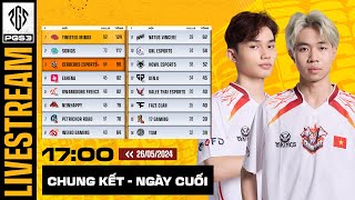 🏆PGS 3 CHUNG KẾT  NGÀY CUỐI 🇻🇳 CES 🇨🇳 PERO NAVI 🇰🇷 GEN TWIS SQ FAZE 🇨🇳 17 🇰🇷 KDF EA [upl. by Ardnohsed]