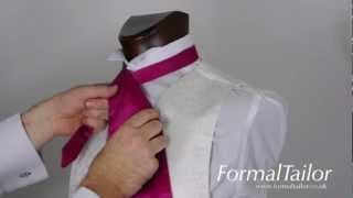 How to tie a cravat [upl. by Hanan]