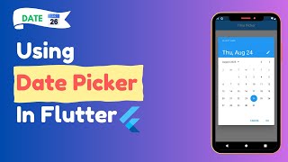 Flutter Date Picker  Date Picker Widget [upl. by Boutis]