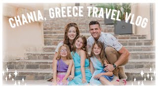 Greece Family Holiday  Chania Crete Travel Diary [upl. by Dov444]