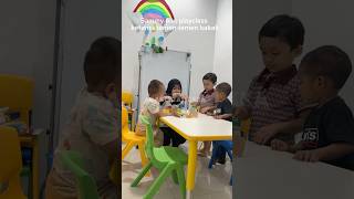 SAMMY FIRST TRIAL PLAYCLASS GA MAU BERHENTI MAIN 😂 trendingshorts playclass toddler fyp [upl. by Nnyl401]