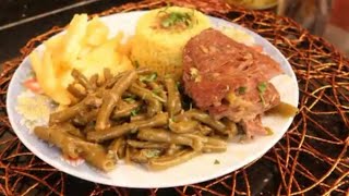 Recette de Haricots verts لوبيا خضرا تع الافراح والضيوف [upl. by Kev]