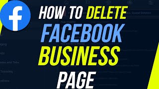 How to Delete Facebook Business Page [upl. by Tonina]