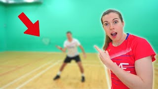 How To Play A Brap  The Best Defensive Shot In Badminton [upl. by Ennaecarg963]