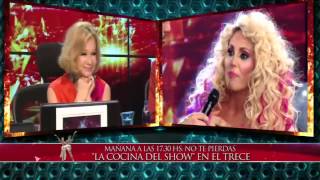 Showmatch 2014  La fuerte pelea de Vicky Xipolitakis y Soledad Silveyra [upl. by Broderic]