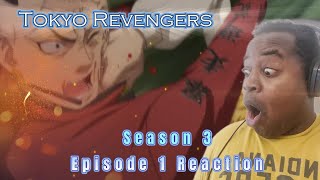 Tokyo Revengers Season 3 Episode 1 Reaction [upl. by Esyahc]