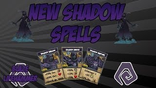 Wizard101 Casting the New Shadow School Spells [upl. by Eedissac444]