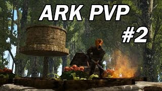 Ark PvP Solo 2  Défense et Raid de bases [upl. by Atat]