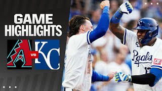 Dbacks vs Royals Game Highlights 72224  MLB Highlights [upl. by Atniuqal759]