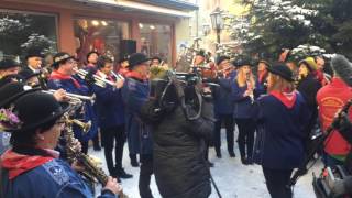 Narrenmarsch Rottweil Heilig drei König 2017 Abstauben [upl. by Elephus]