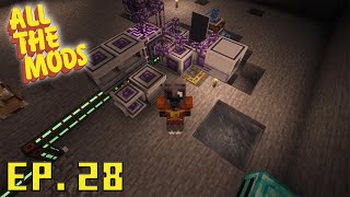 Ep28  ATM10  Applied Energistics 2 [upl. by Akelahs]