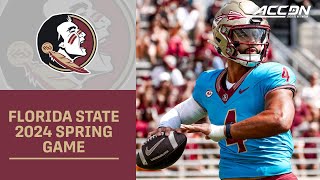 2024 Florida State Seminoles Spring Football Game [upl. by Nehtanhoj229]