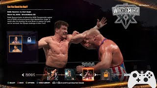 WWE 2K24 Can You Stand the Heat  Eddie Guerrero vs Kurt Angle  WrestleMania XX March 14 2004 [upl. by Negyam]