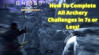 Ghost of Tsushima How to Complete Archery Challenges in 7s or Less [upl. by Siduhey]