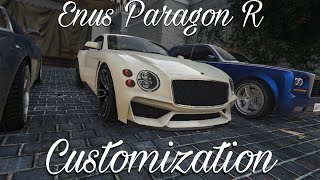 Enus Paragon R Bentley Continental GT Customization  GTA Online Customization [upl. by Niklaus]