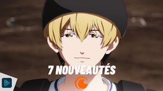 7 ANIMES A VOIR PROCHAINEMENT SUR CRUNCHYROLL [upl. by China515]