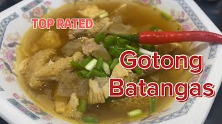 Goto ng Batangas Recipe  How to cook the best simple Goto ng Batangas [upl. by Humble]