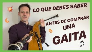 🎶COMPRAR GAITA🎶  💥LO QUE DEBES SABER ANTES DE COMPRAR UNA GAITA 💥 GALLEGA O ASTURIANA [upl. by Airdnaid]