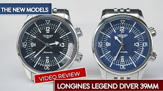 Longines Legend Diver 39mm – Efsane Artık Daha Rafine [upl. by Ledah216]