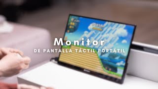 Monitor de pantalla táctil portátil de Verbatim [upl. by Yelsna]