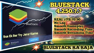 BLUESTACKS 4 BEST VERSION FOR LOW END PC 😎🤠bluestacks 4 best version bluestacks FF Bluestack4 [upl. by Innis]