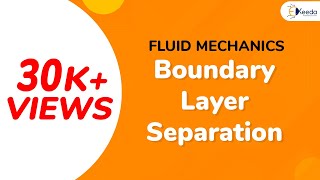 Boundary Layer Separation  Boundary Layer Flow  Fluid Mechanics [upl. by Alcine]