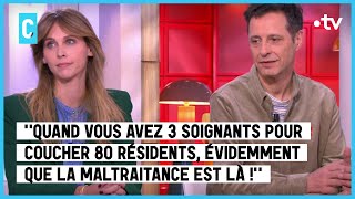 Scandale des EHPAD  un an après  Ophélie Meunier et Laurent Garcia  C l’hebdo  28012023 [upl. by Tteve18]