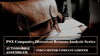 Indus Motor Company Limited  INDU Historical return analysis PSX [upl. by Skill975]