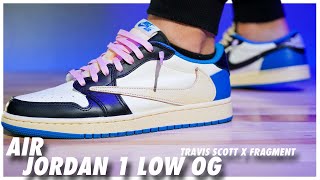 Air Jordan 1 Low Travis Scott X Fragment [upl. by Swigart]