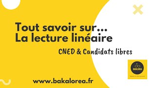 La lecture linéaire  Le guide du Bac 2021 [upl. by Shantha]