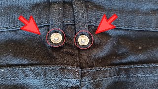 🧲 Como QUITAR REMACHES de PANTALON [upl. by Rolat400]