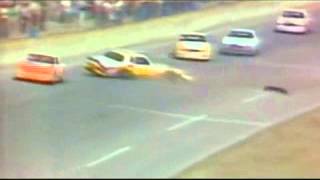 NCS 1983 Daytona Waltrip crash [upl. by Ynobe]