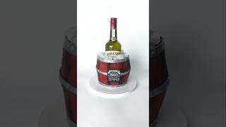 Making a liquor barrel cake shortsvideo shortsyoutube ytshorts cake [upl. by Auohp]