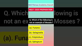 MCQ For NEET 2025 Preparation quickrevision neetaspirants ncertmcq neetiferousacademy etawah [upl. by Durwyn]