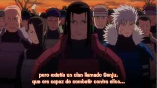 Madara vs Hashirama Origen konohaSub Esp [upl. by Arahsit]