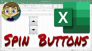 Using Spin Buttons in Excel [upl. by Latia]