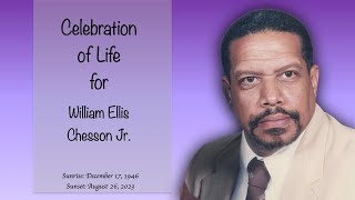 Celebration of Life for William Ellis Chesson Sr [upl. by Dumah276]