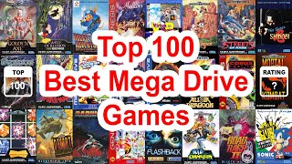 Top 100 Best Sega Mega Drive  Genesis Games [upl. by Yniattirb]