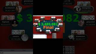 Finale des großen Pokerturniers mit einem Preisgeld von 3485982 Dollar poker [upl. by Yokum]