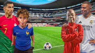 MON PETIT FRÈRE AFFRONTE UN PETIT JOUEUR PROFESSIONNEL AU FOOT  Il est trop technique  Ep3 [upl. by Esirahc442]