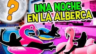 💦 SOBREVIVIENDO Una NOCHE en la ALBERCA 🌙 RETOS EXTREMOS 👙 Vloggeras Fantasticas [upl. by Aniv512]