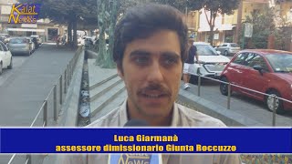 Caltagirone Si dimette dopo 18 mesi lassessore Luca Giarmanà Surroga scatta il totoassessore [upl. by Paulsen]