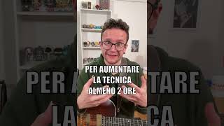 QUANTO BISOGNA SUONARE OGNI GIORNO chitarra guitar chitarrista [upl. by Ttevi]