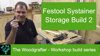 Festool systainer storage system building the sysport 2 [upl. by Llehsram]