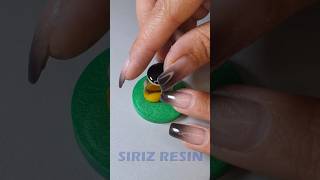 Resin Ring 💍 resinart resincrafts epoxyresin epoxy resin [upl. by Gosney]