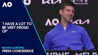 Novak Djokovic Press Conference  Australian Open 2024 Semifinal [upl. by Omland]