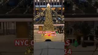 Nyc Christmas Decorations christmas 🎄 ♥️ 😍 lights 2024 [upl. by Tips774]