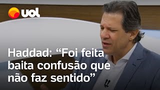 Haddad sobre isenção tributária a pastores ‘Foi feita baita confusão [upl. by Yancey]