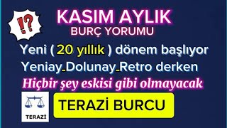 🍀KASIM AYI TERAZİ BURCU YORUMU [upl. by Latvina]