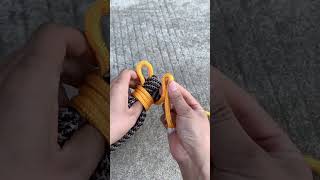 Uncle Wei teaches practical knots for tent cloth corner knots knots knotting skills [upl. by Hairacaz]